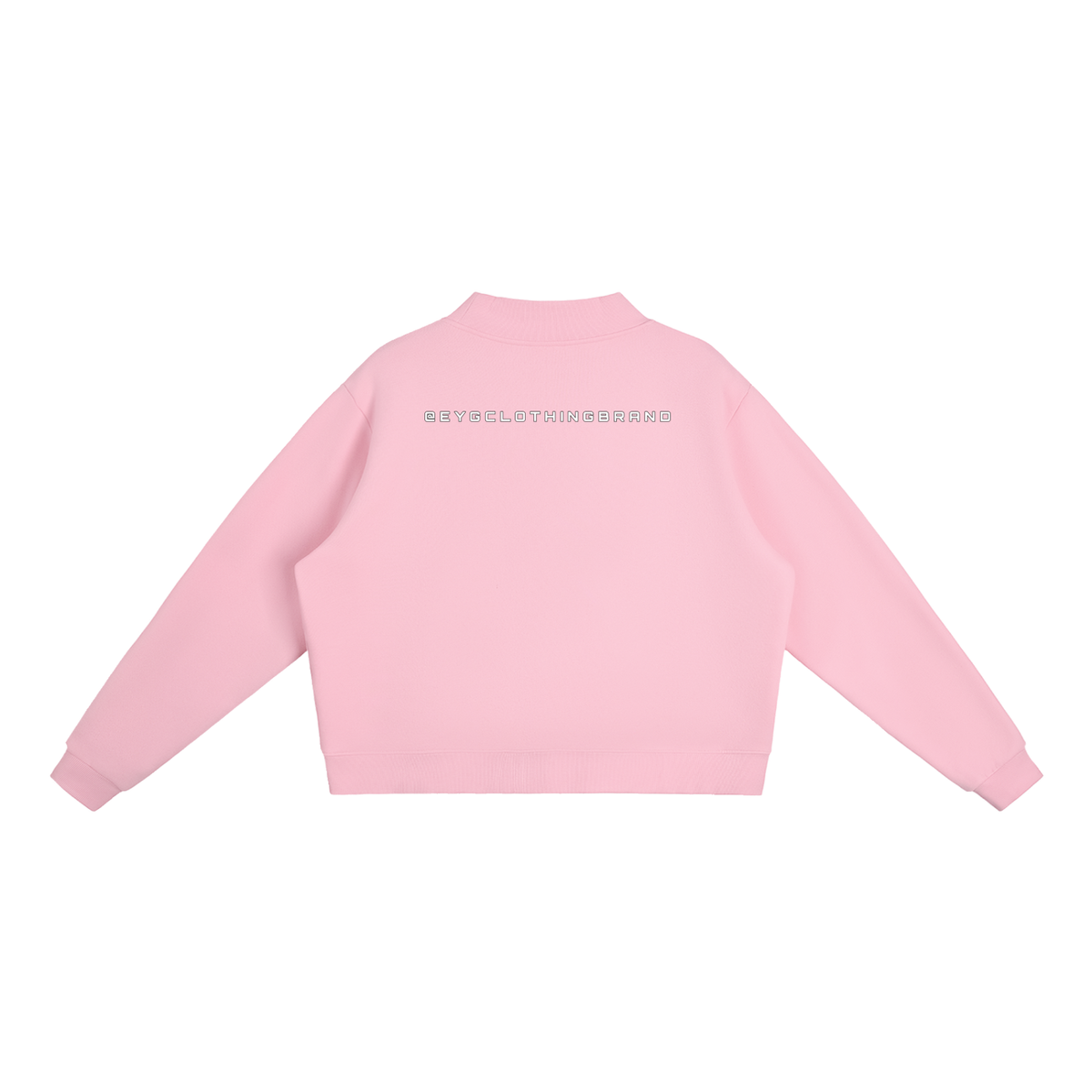 Rebuilt | Womens | Essential Fleece Mock-Neck Crew Sweatshirt