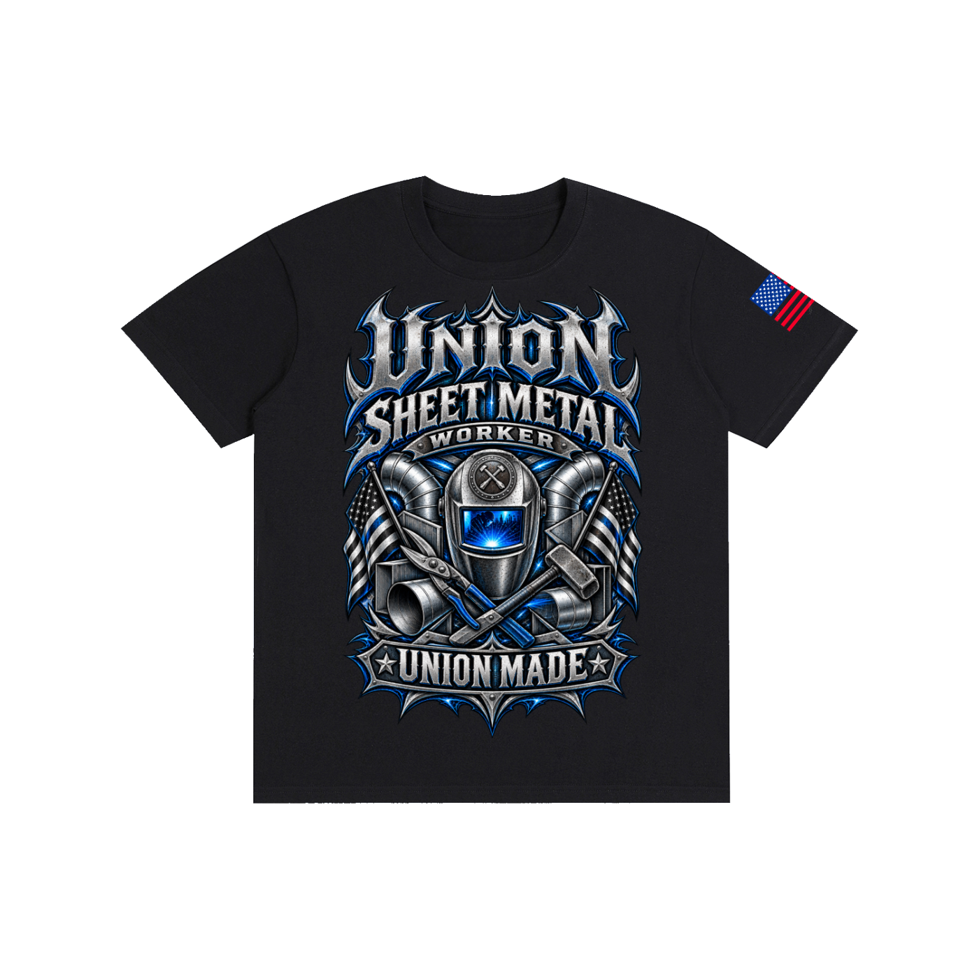 Union Sheet Metal Worker | Pure Cotton Unisex T-Shirt