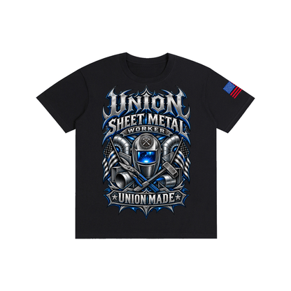 Union Sheet Metal Worker | Pure Cotton Unisex T-Shirt