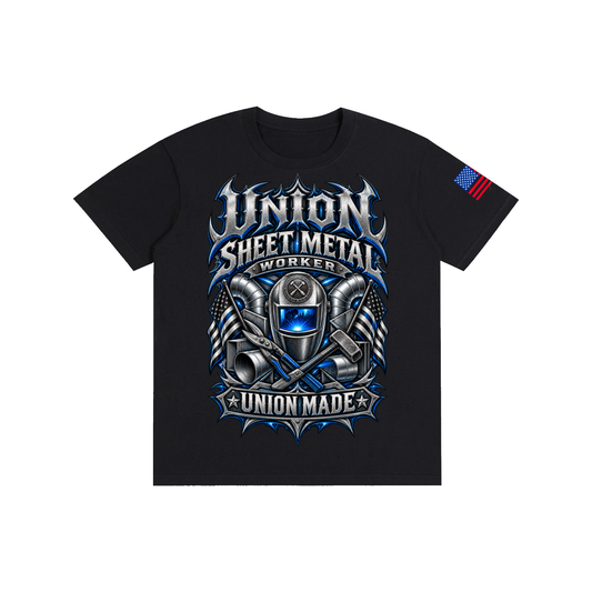 Union Sheet Metal Worker | Pure Cotton Unisex T-Shirt