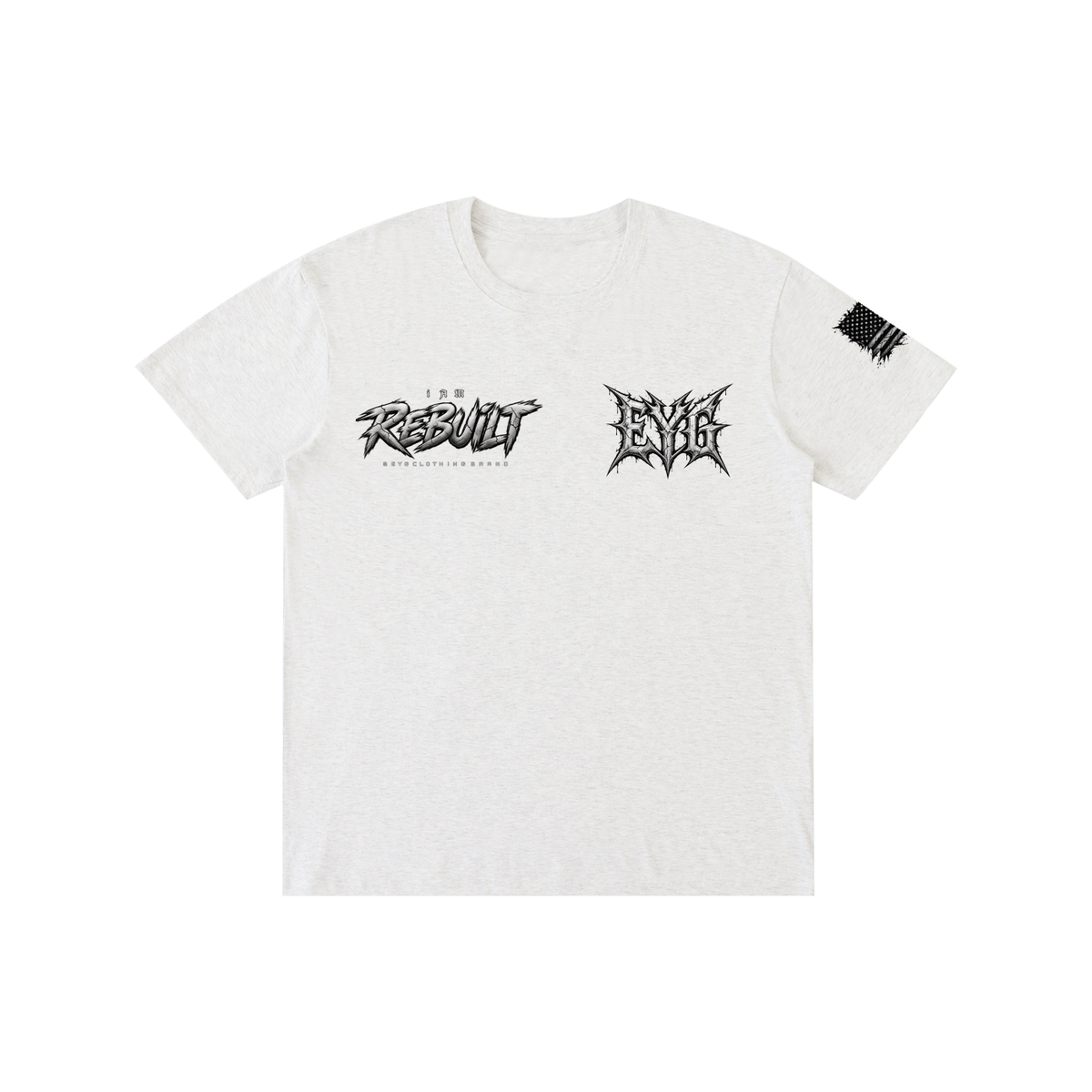 Rebuilt | EYG | Flag | Pure Cotton Unisex T-Shirt