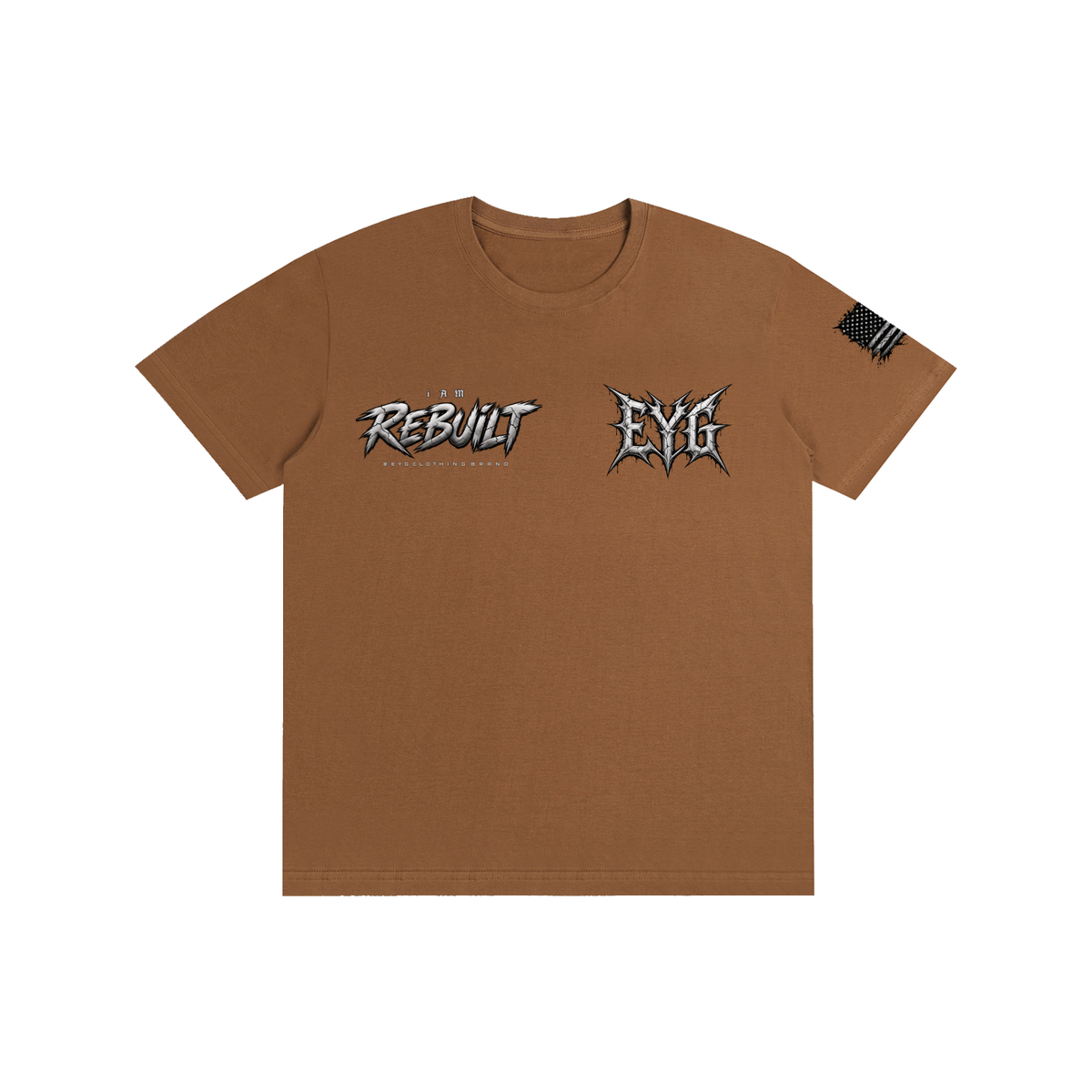 Rebuilt | EYG | Flag | Pure Cotton Unisex T-Shirt