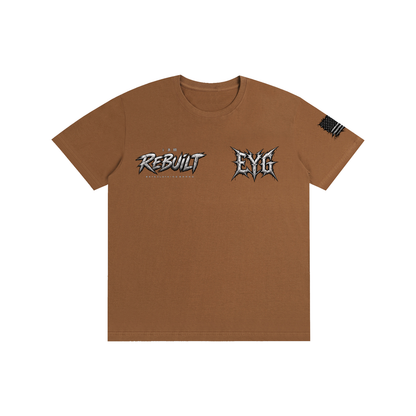 Rebuilt | EYG | Flag | Pure Cotton Unisex T-Shirt
