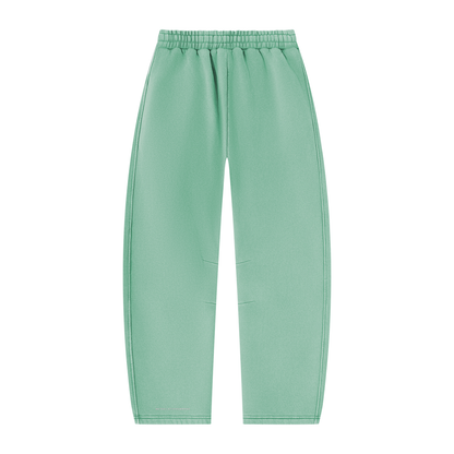 Rebuilt | Unisex Vintage Wash Barrel Leg Fleece Sweatpants