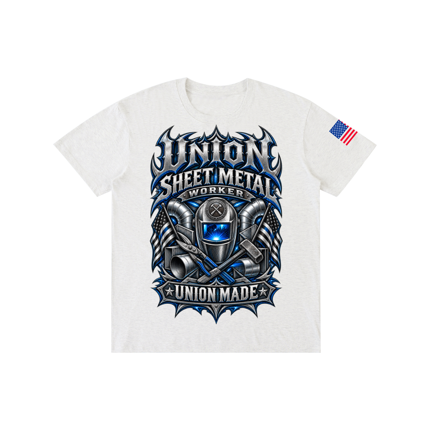 Union Sheet Metal Worker | Pure Cotton Unisex T-Shirt