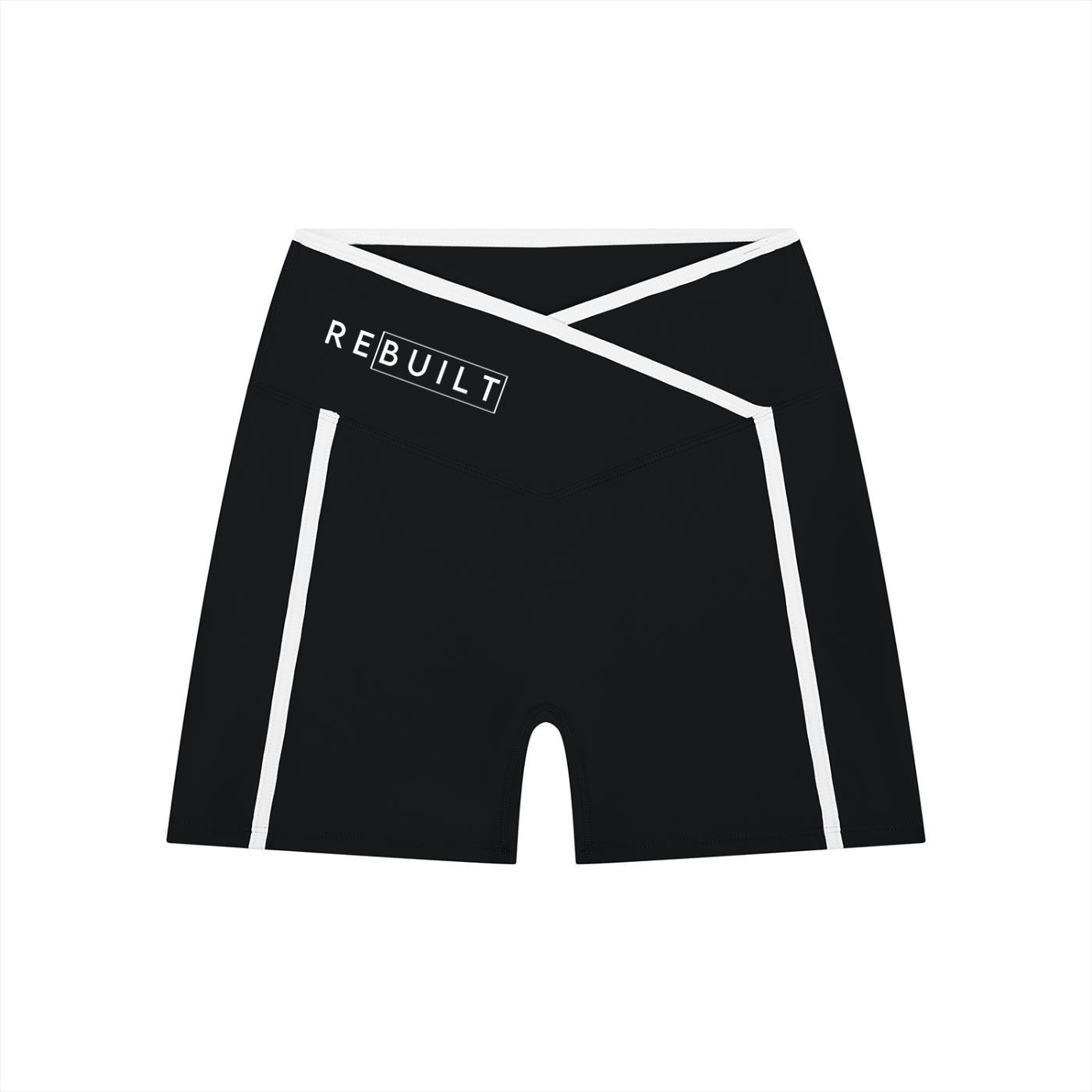 ReBuilt | Women’s High Rise Color Block Yoga Shorts