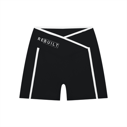 ReBuilt | Women’s High Rise Color Block Yoga Shorts