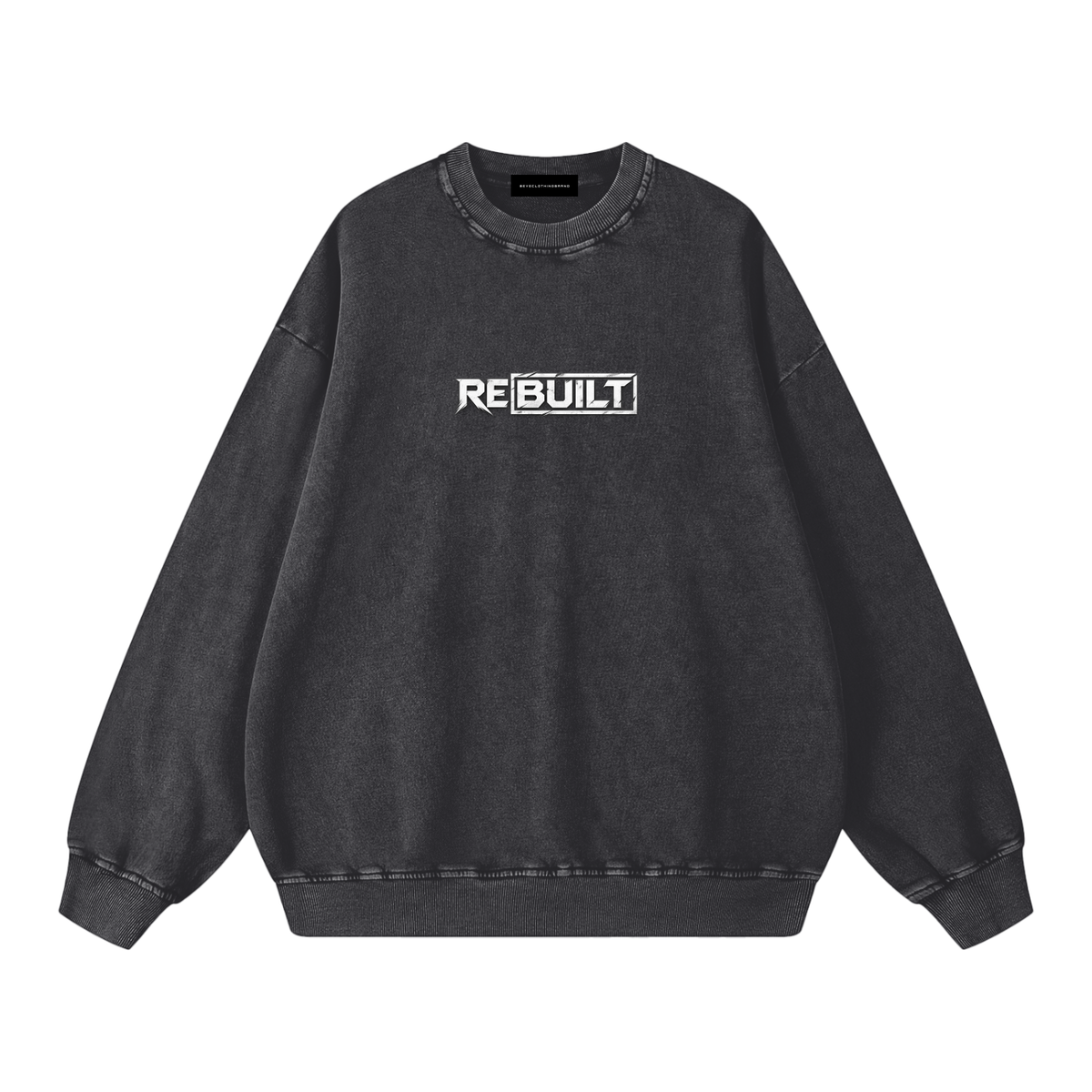 Rebuilt | Fall | Snow Washed Oversized Sweatshirt