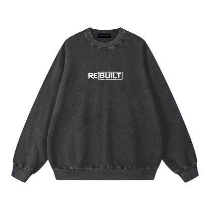 Rebuilt | Fall | Snow Washed Oversized Sweatshirt