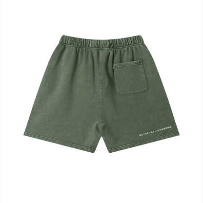 ReBuilt | Unisex Vintage Wash Cotton Shorts