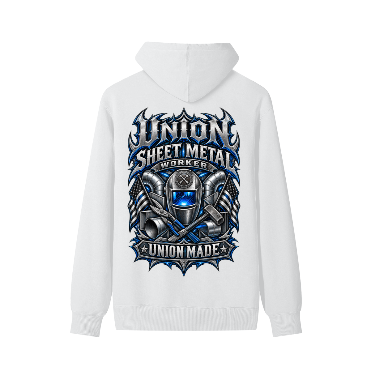 Union Sheet Metal Worker | Classic Unisex Cotton Hoodie