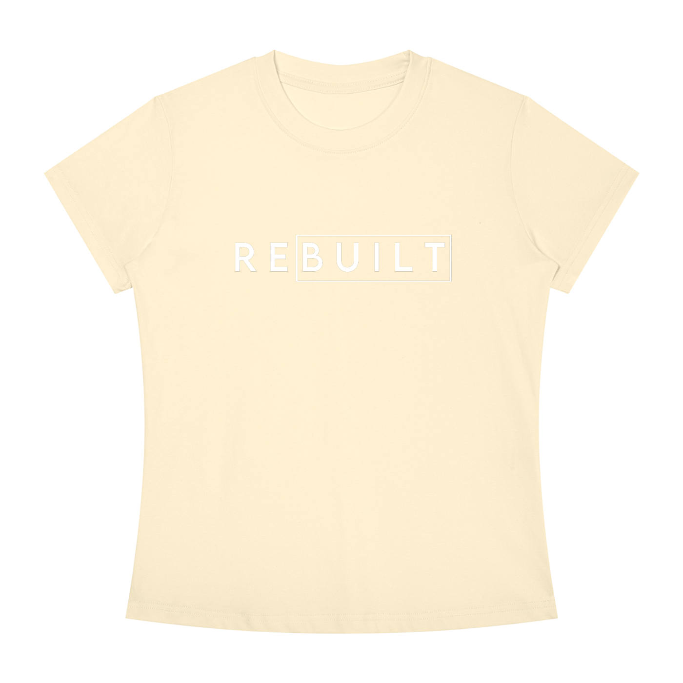 ReBuilt | Women's Slim Fit Crewneck T-Shirt