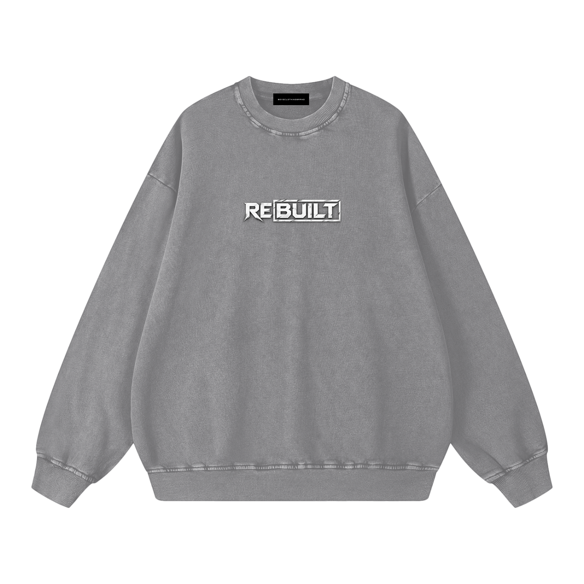 Rebuilt | Fall | Snow Washed Oversized Sweatshirt