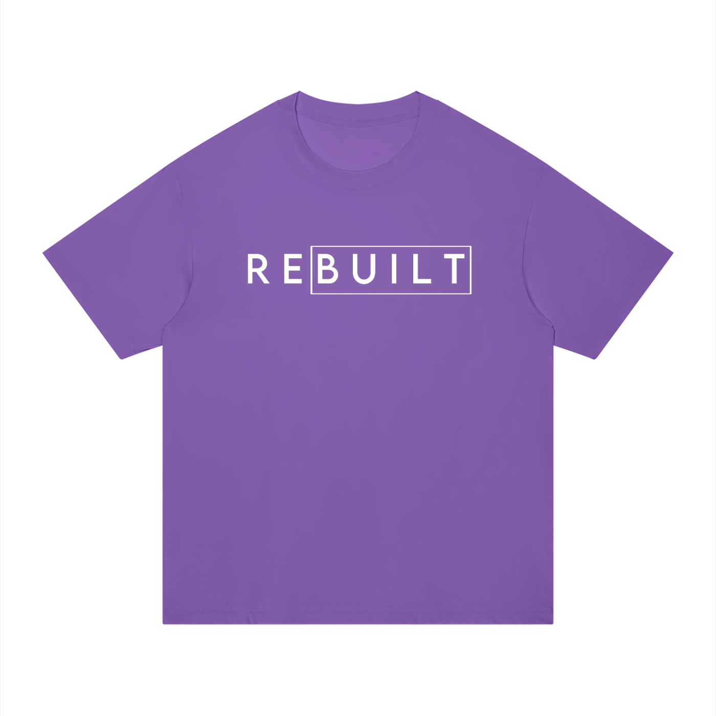 ReBuilt | Unisex Regular Fit Cotton T-Shirt