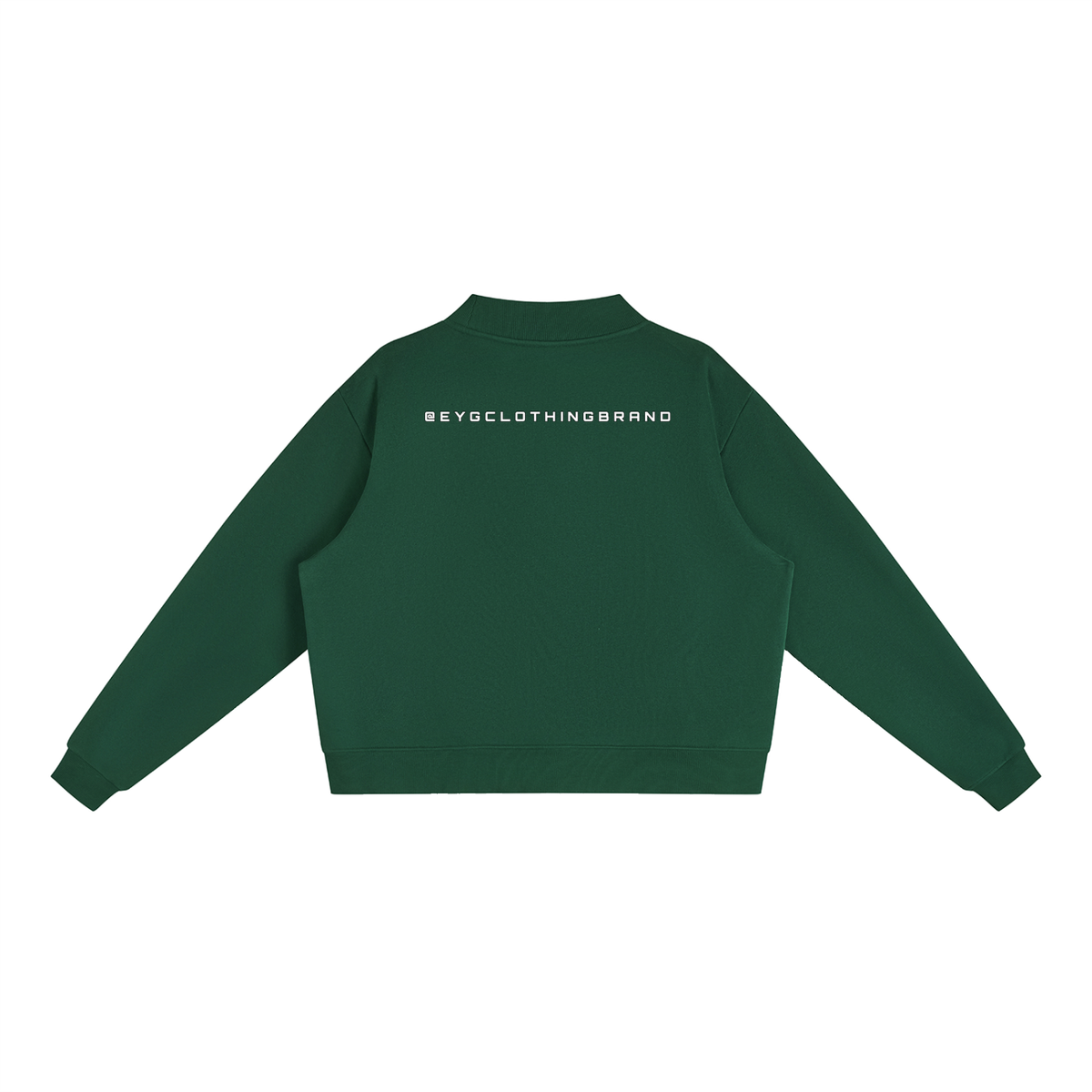 Rebuilt | Womens | Essential Fleece Mock-Neck Crew Sweatshirt