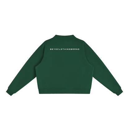 Rebuilt | Womens | Essential Fleece Mock-Neck Crew Sweatshirt