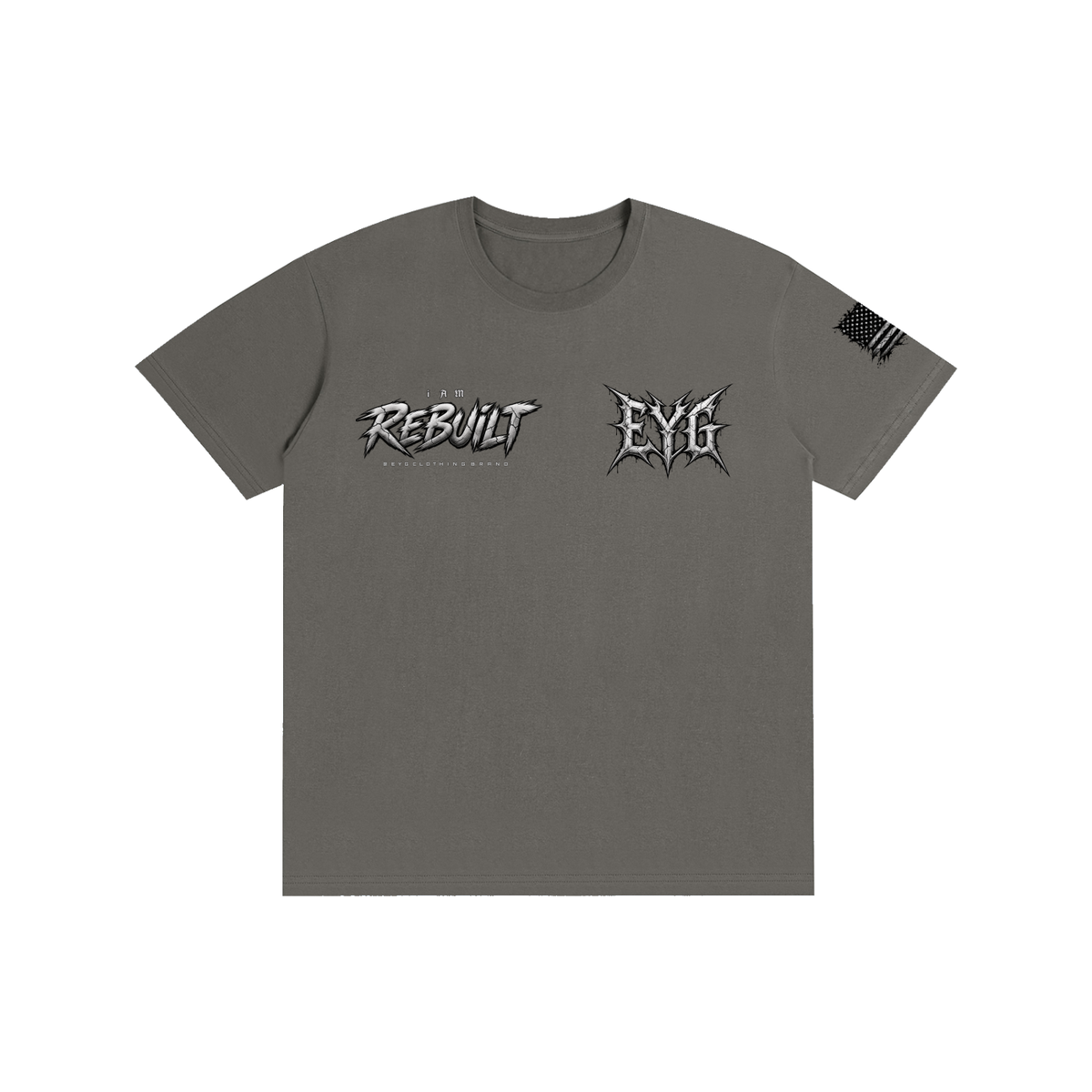 Rebuilt | EYG | Flag | Pure Cotton Unisex T-Shirt
