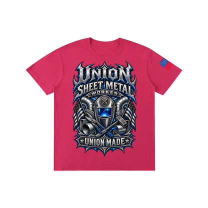 Union Sheet Metal Worker | Pure Cotton Unisex T-Shirt