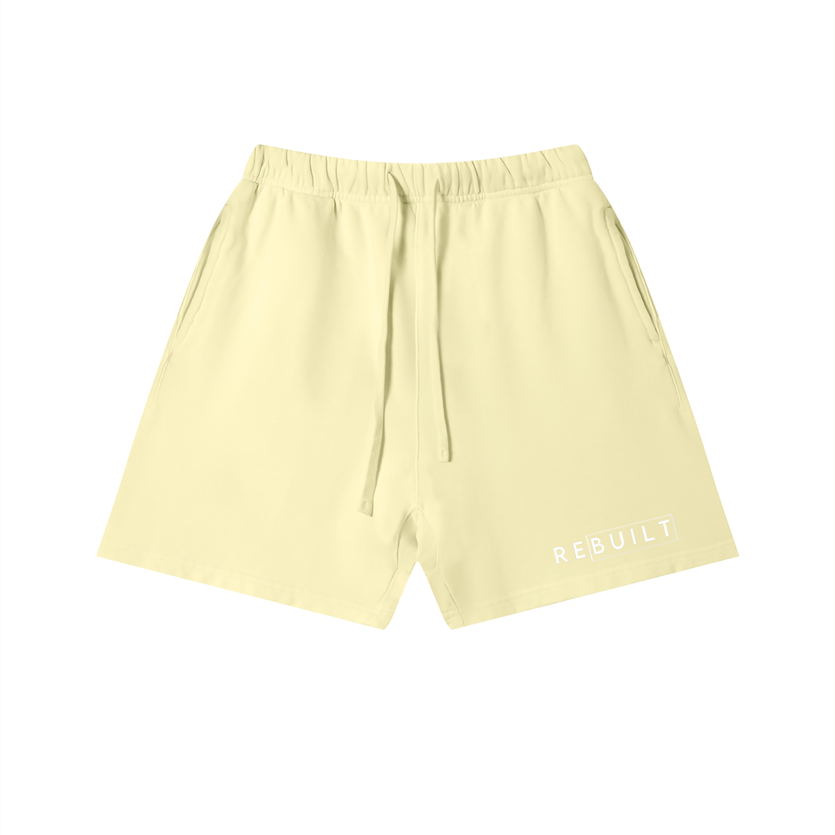 ReBuilt | Unisex Vintage Wash Cotton Shorts