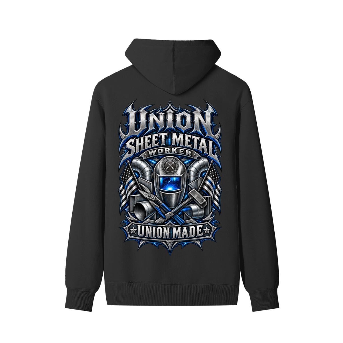 Union Sheet Metal Worker | Classic Unisex Cotton Hoodie