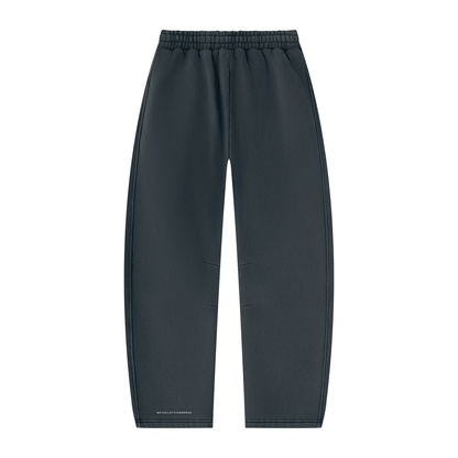 Rebuilt | Unisex Vintage Wash Barrel Leg Fleece Sweatpants