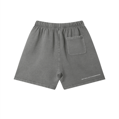 ReBuilt | Unisex Vintage Wash Cotton Shorts
