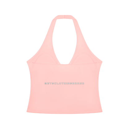 Rebuilt | Women’s | Ruched Halter Yoga Tank Top