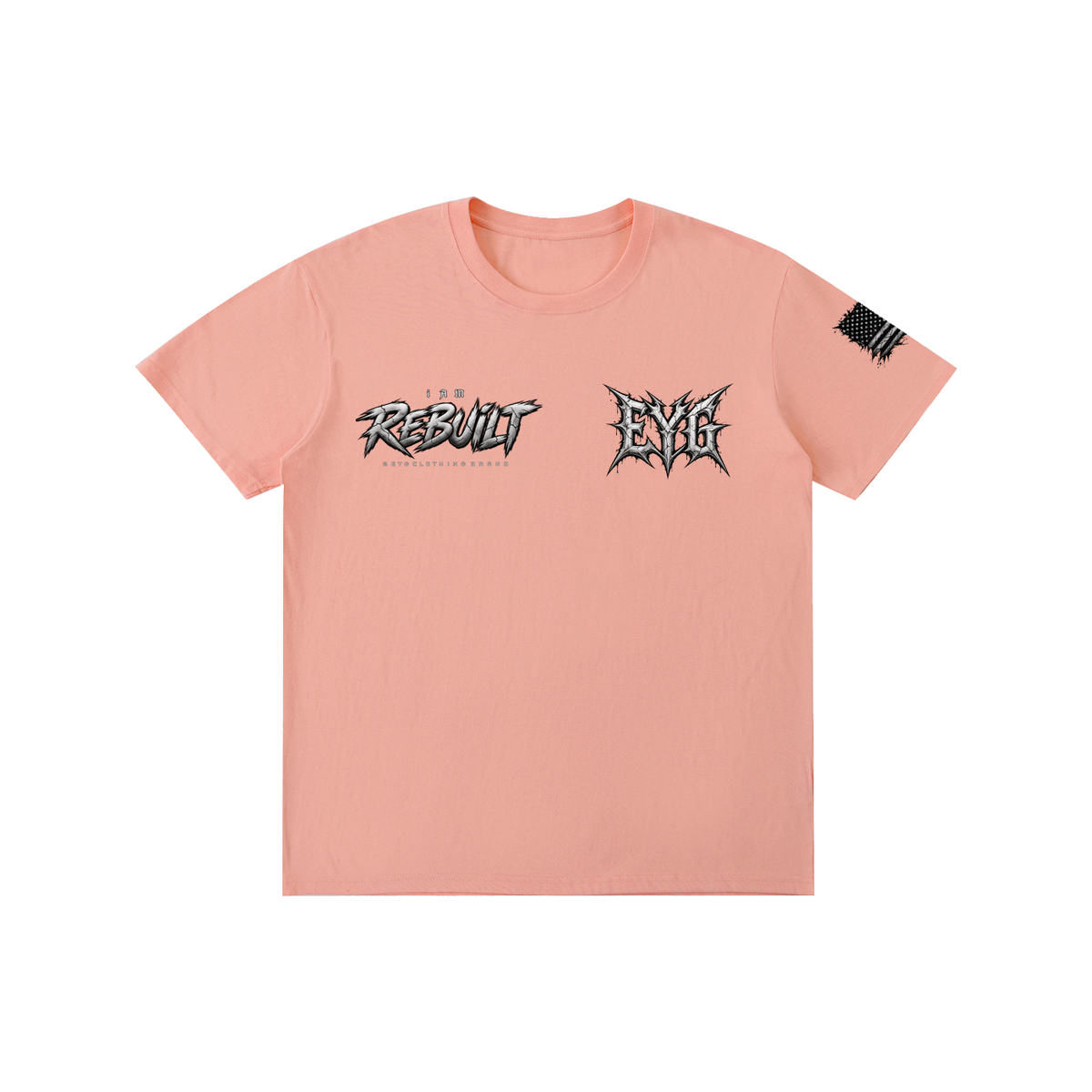 Rebuilt | EYG | Flag | Pure Cotton Unisex T-Shirt