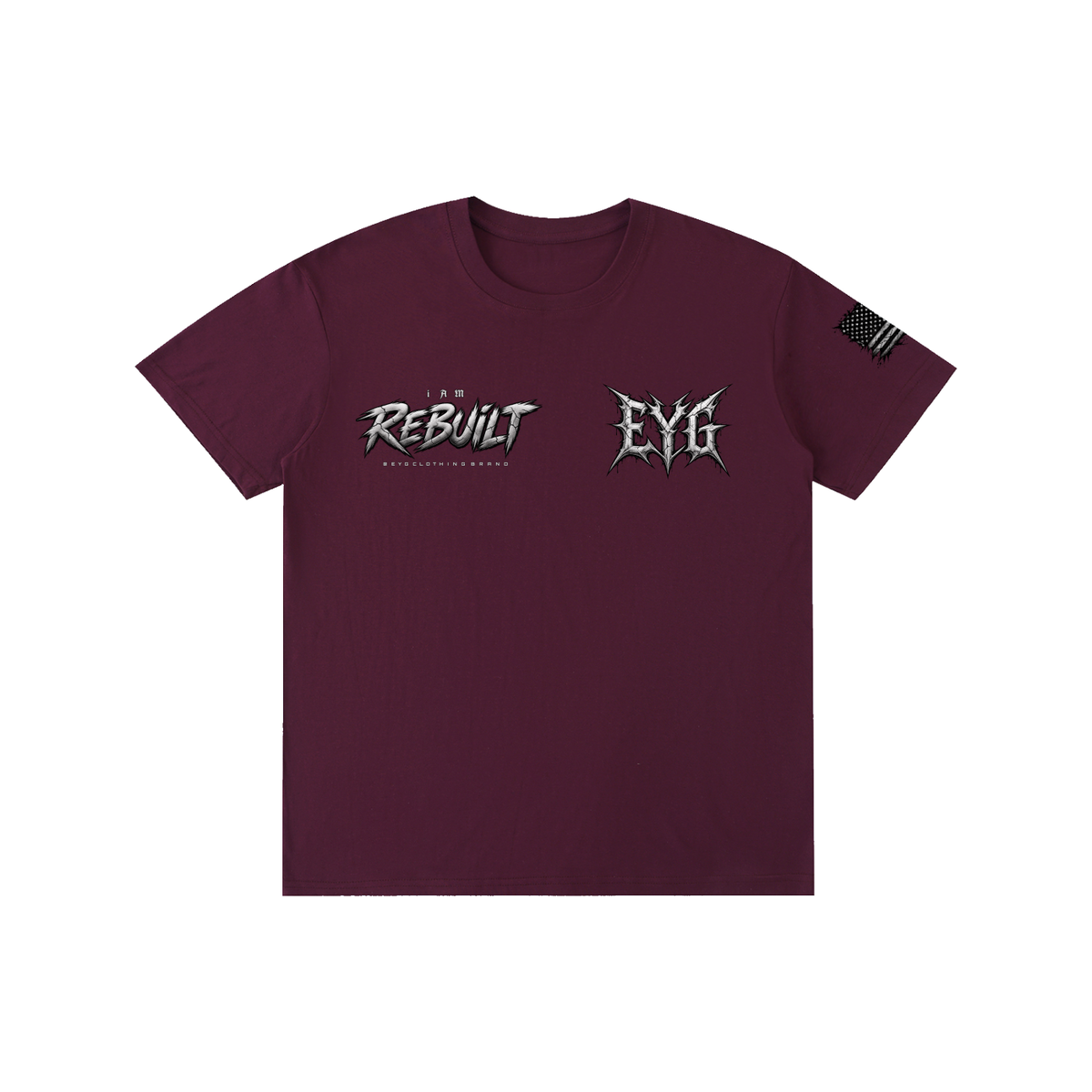 Rebuilt | EYG | Flag | Pure Cotton Unisex T-Shirt
