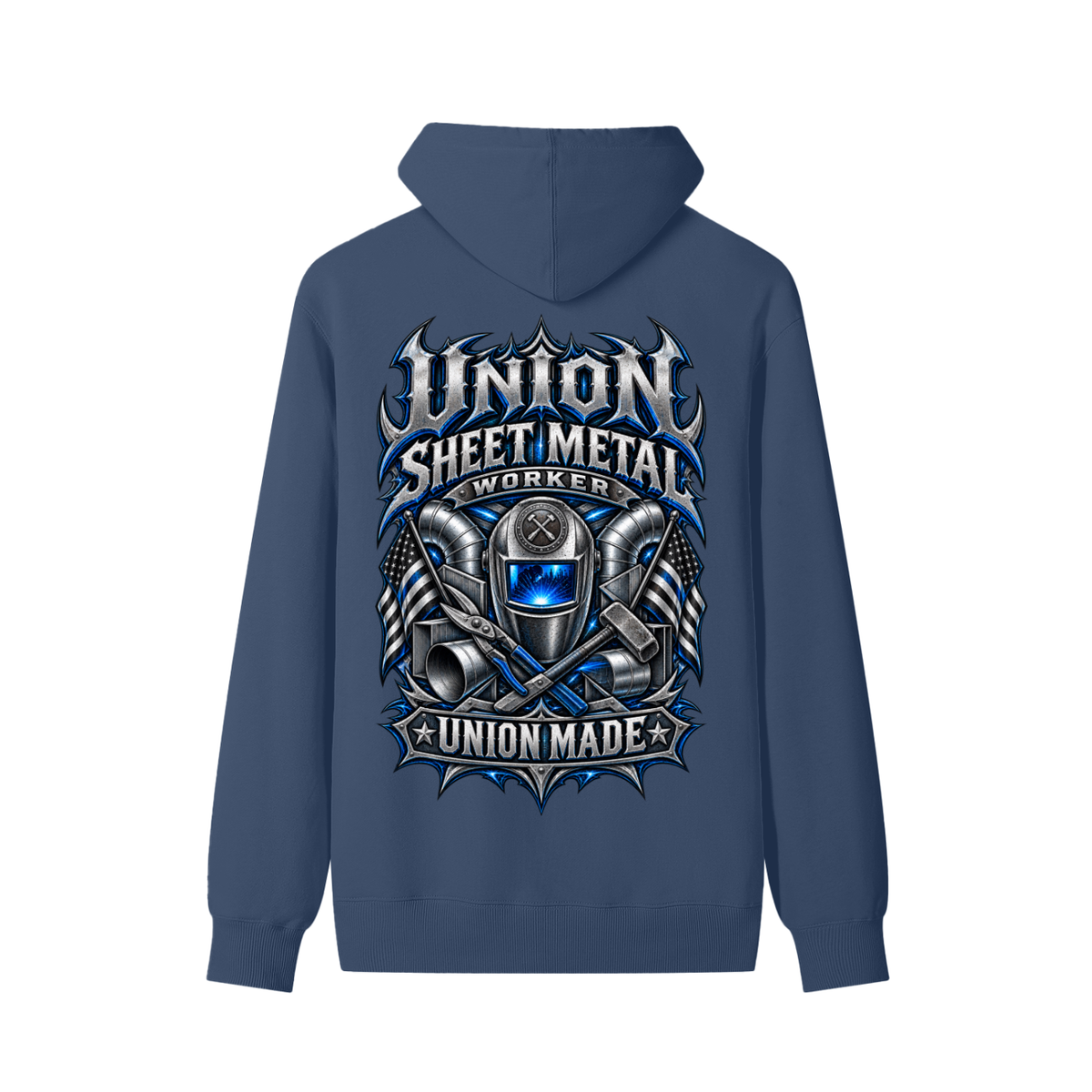 Union Sheet Metal Worker | Classic Unisex Cotton Hoodie