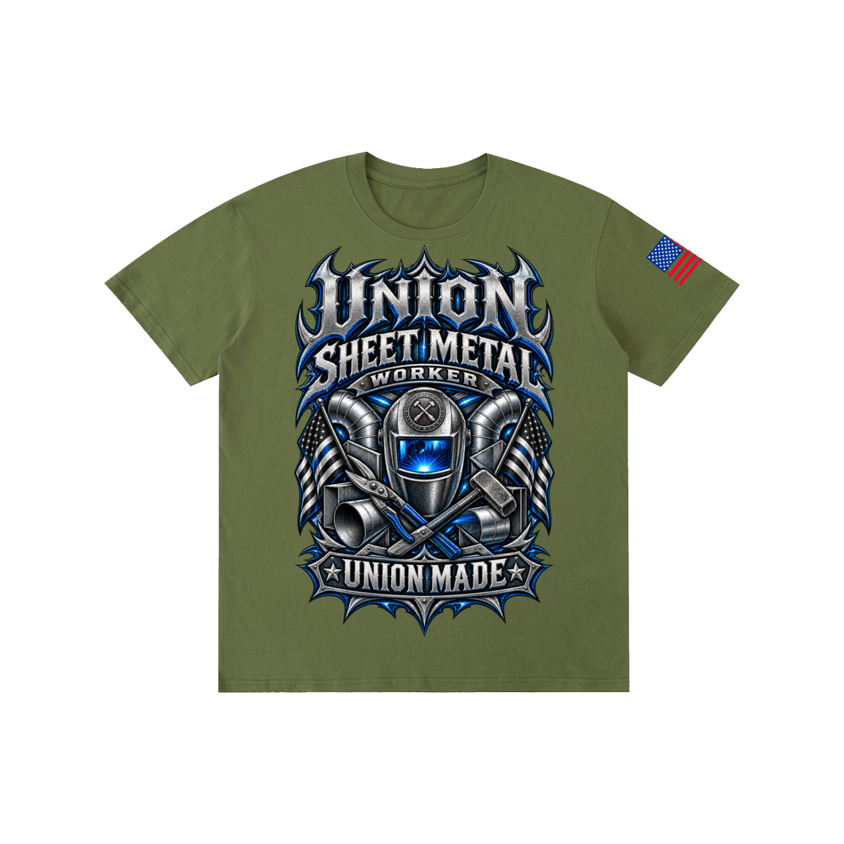 Union Sheet Metal Worker | Pure Cotton Unisex T-Shirt