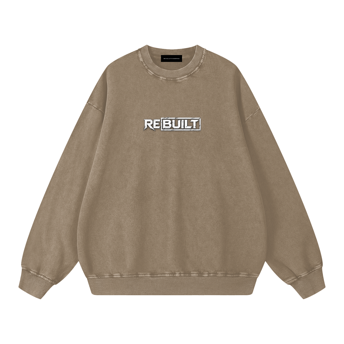 Rebuilt | Fall | Snow Washed Oversized Sweatshirt