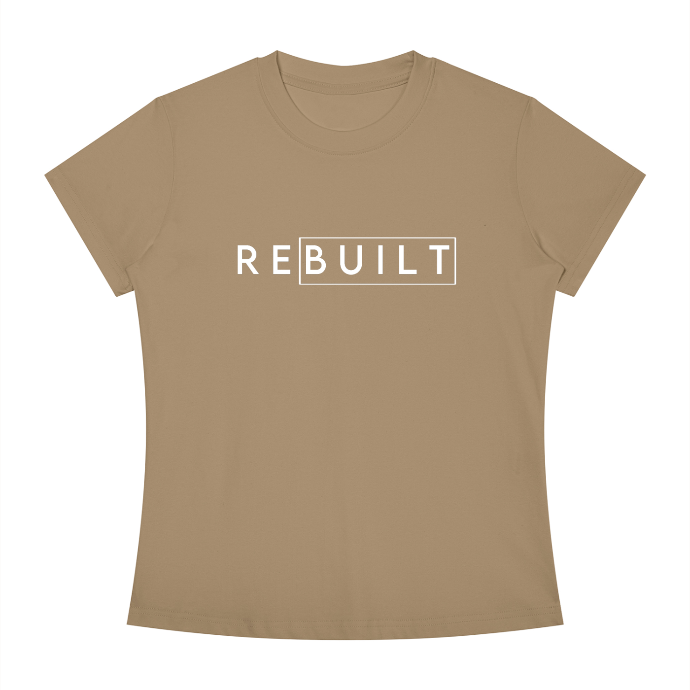 ReBuilt | Women's Slim Fit Crewneck T-Shirt