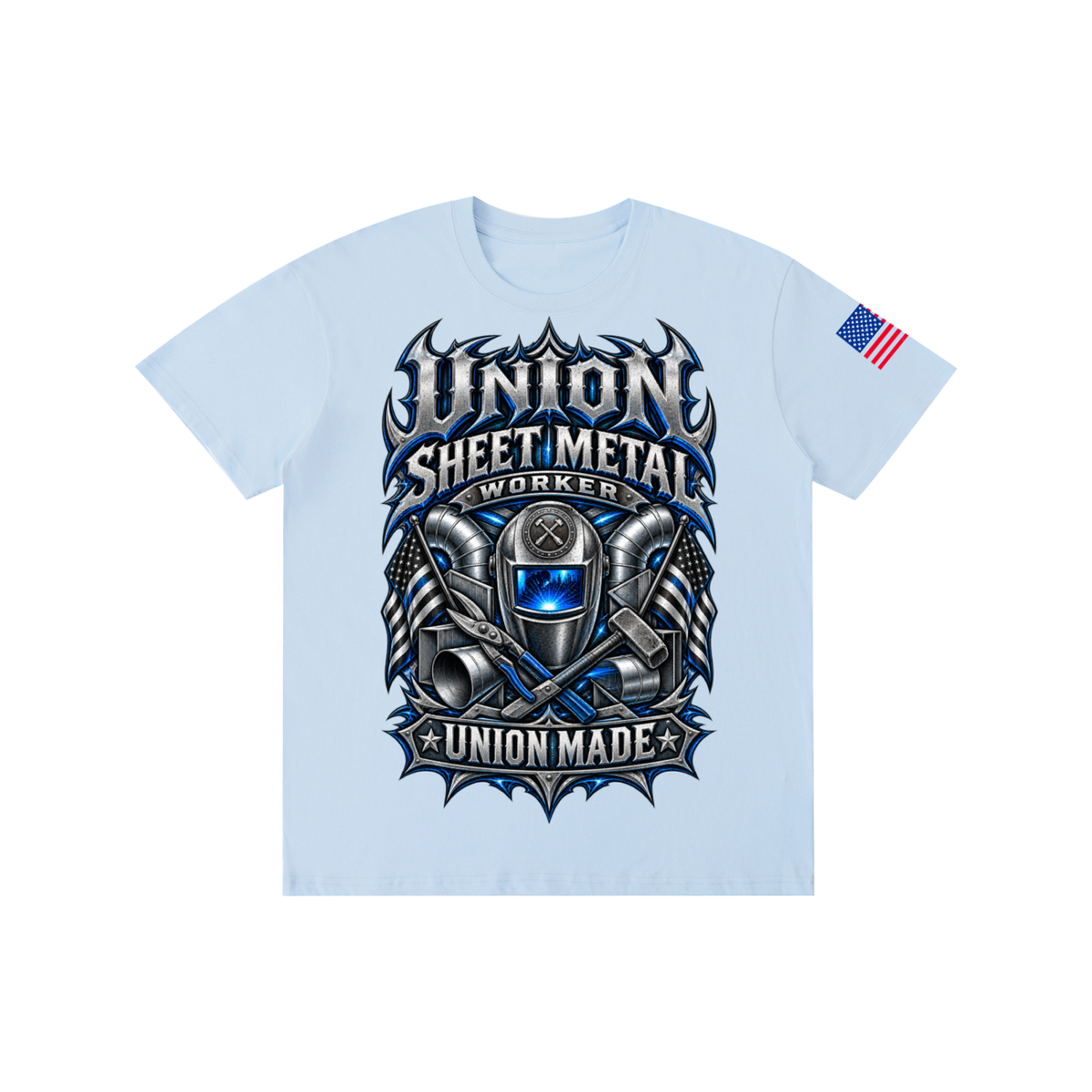 Union Sheet Metal Worker | Pure Cotton Unisex T-Shirt