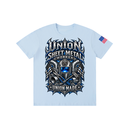 Union Sheet Metal Worker | Pure Cotton Unisex T-Shirt